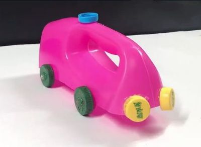 洗衣液瓶子不用别扔做个宝宝喜爱小汽车