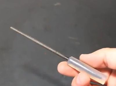 自制锉刀工具DIY手柄教学