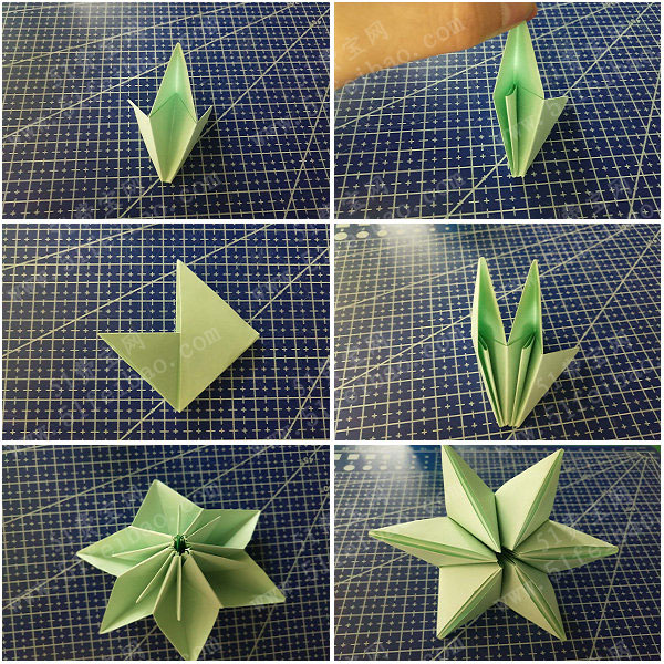 儿童益智手工,diy彩色手工折纸花