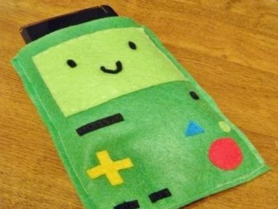 DIY怀旧gameboy造型不织布充