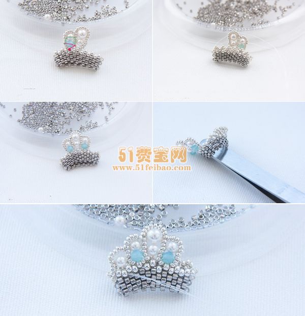 贵气华丽的礼服串珠项链制作教学