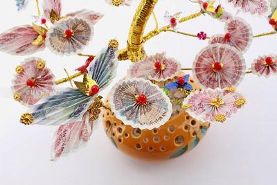 DIY发财树,怎么做为你带来滚滚财运的新年现钞盆景