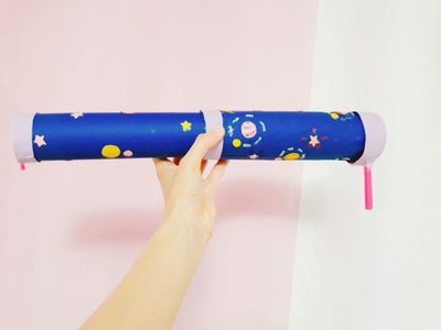 教你制作玩具伸缩望远镜