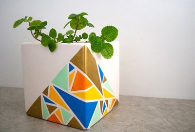 手工的创意:改造漂亮的手绘瓷器