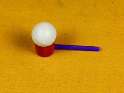 环保创意制作吹球机玩具
