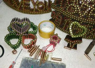 怎样利用子弹diy工艺品挂坠教程