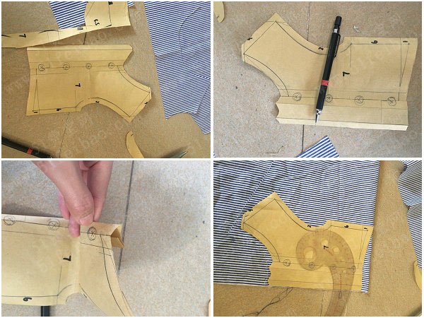 如何diy狗狗衣服条纹衫制作教学