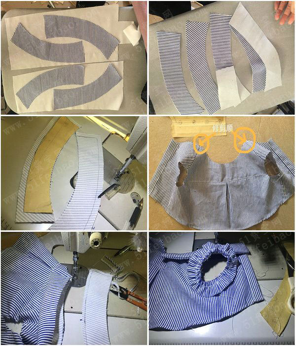 如何diy狗狗衣服条纹衫制作教学