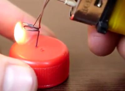 打火机改造科学小制作DIY塑性加工神器