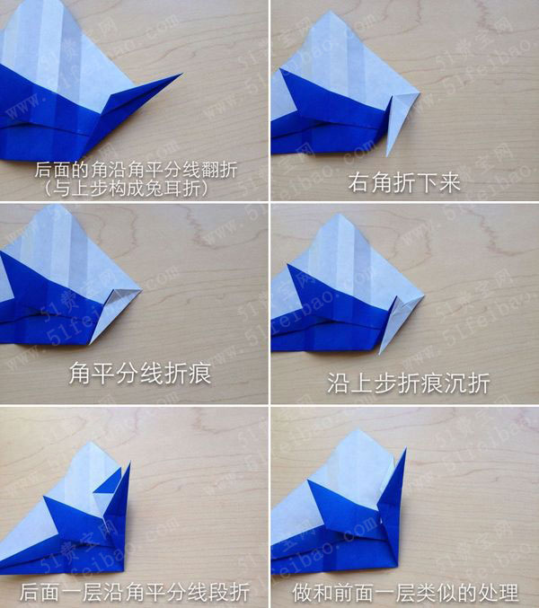 怎么折宝可梦图解diy立体折纸神奇宝贝飞龙