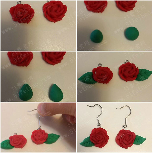 请继续通过五一费宝网手工制作方法大全获取其他粘土服饰的做法技巧