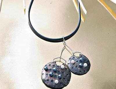 实用金工技巧:旧厨房用具变女生饰品