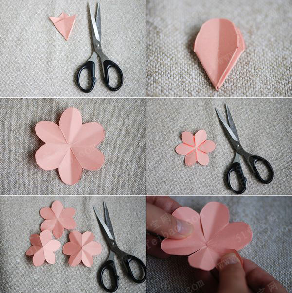 怎么用卡纸做玫瑰花球的方法,纸艺玫瑰花球制作教程