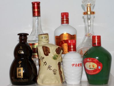 废酒瓶轻轻松松做DIY瓷器花盆