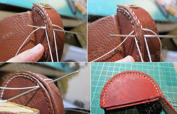 小巧实用的圆筒型硬币零钱包diy教程 手工小制作 51费宝网