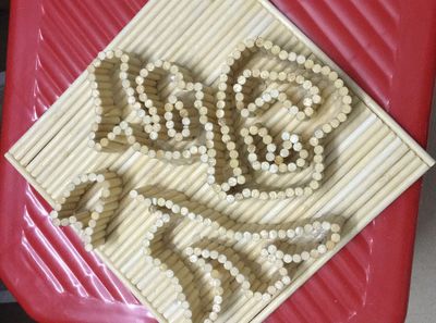 一次性筷子DIY福字挂件制作