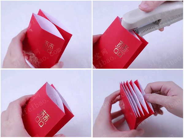 DIY硬封面红包袋卡片包