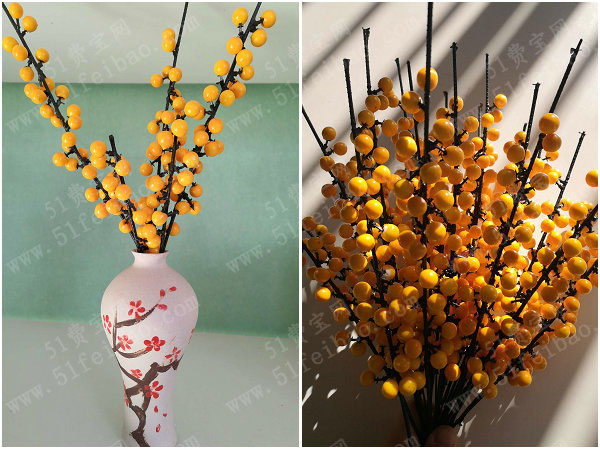 几分钟手工,手工diy塑料花小浆果 - 手工小制作 - 51