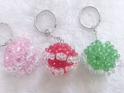 制作串珠唯美饰品,DIY带珍珠的水晶贝壳挂件