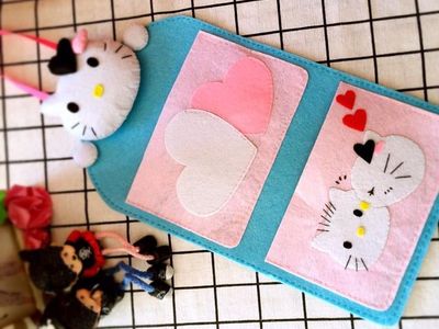 不织布DIY,Hello Kitty