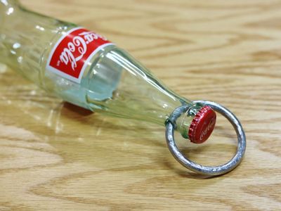 DIY吊诡无痕吊环穿瓶玻璃瓶挂件教程