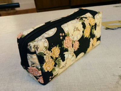 手工布艺入门,DIY改良版本吐司包笔袋