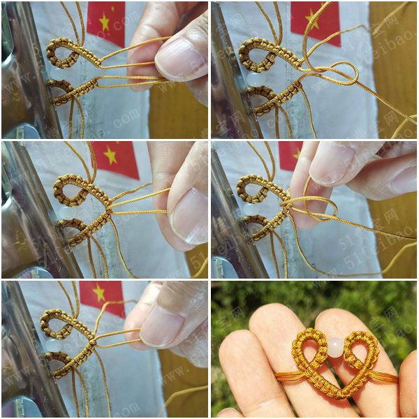 爱心编绳新手教程教你用绳子怎么编爱心