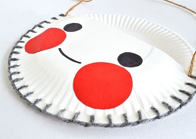 蛋糕纸盘DIY宝宝玩具收纳袋