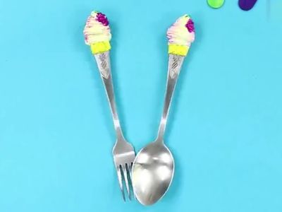 改造DIY冰激凌专用餐具