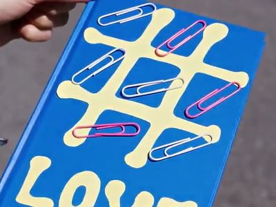 DIY井字过三关封面记事簿