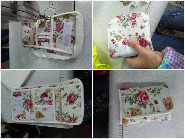 diy女多层卡包,自制布艺钱包制作教程