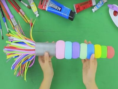 DIY降压玩具彩色巨型画笔