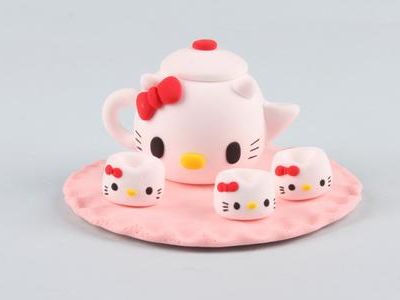 可爱的Hello Kitty娃娃,粘