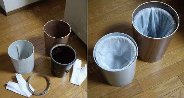 废品改造一招学会垃圾桶好用变身 废旧物品手工制作 51费宝网