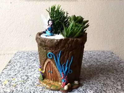 如何做一个精美的装饰品花盆