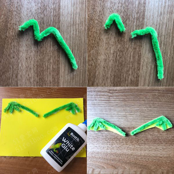 幼儿园手工作业图片,diy扭扭棒飞龙制作的办法