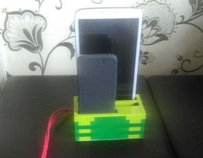 LEGO积木创作任意手机充电支架教程