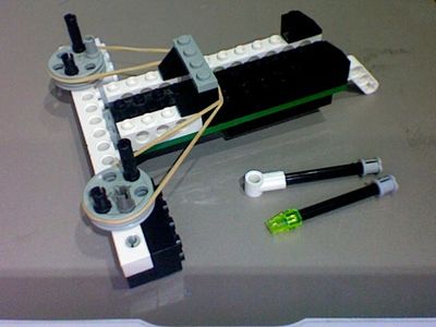 乐高积木玩具大全:乐高积木diy组装十字弓制作教程