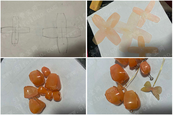 热缩片制作灯饰,diy迷你热缩孔明灯