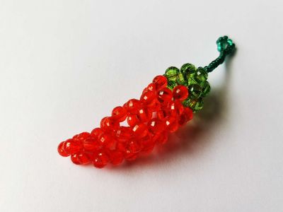 简单串珠手工制作,DIY火爆串珠小辣