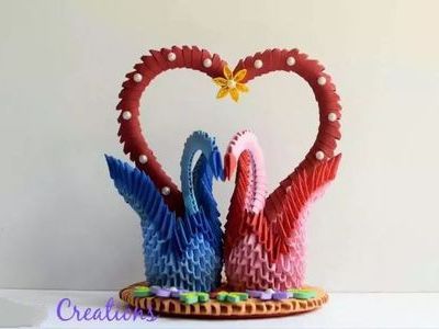 三角插手工3D折纸教程,DIY三角插