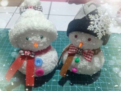 手工DIY详细教程，毛巾袜秒变圣诞节里的雪人宝宝