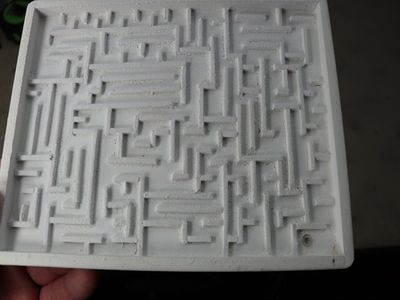 DIY吹气滚动水滴迷宫玩具
