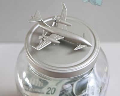 如何DIY目的地旅游基金玻璃罐储蓄罐