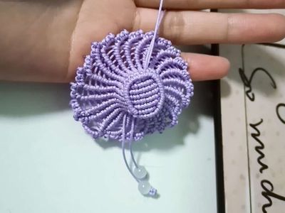 中国结编织创意，可爱的编绳小草帽手工制作教程