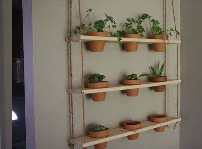 木工制作 DIY三层花盆吊柜