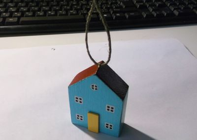 制作森系梦想木屋房子吊饰