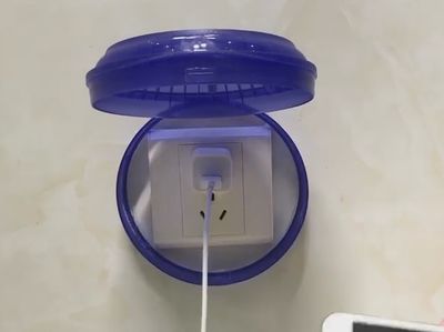 奶粉瓶盖DIY插座防误触防漏电保护罩