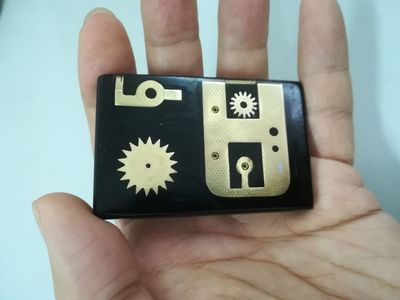 DIY蒸汽朋克滴胶平安牌