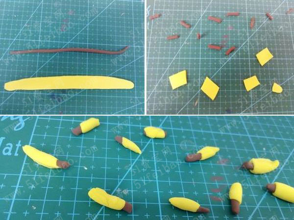 DIY能永久存放的鲜花,制做超轻粘土手工向日葵